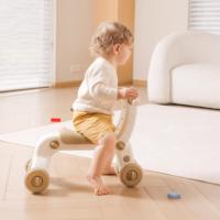 Porteur évolutif 3-en-1 interactif pour bébé : trotteur, centre d'activités et tapis de fitness pour nourrissons