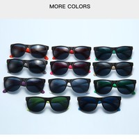 Lunettes de soleil en plastique personnalisées à bas prix pour la promotion en gros, hommes et femmes, verres de protection UV400