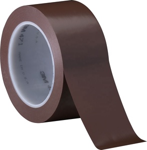 Ruban adhésif en vinyle 471, adhésif en caoutchouc simple face, ruban de masquage imperméable - lumineux et accrocheur pour une meilleure visibilité - Product Image 2