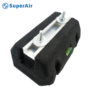 Pied en caoutchouc de haute qualité pour CVC, support d'installation fixe antichoc FIT-44.5*16.3*10 pour climatiseur extérieur - Product Image 4
