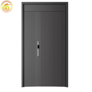 Porte d'entrée extérieure en acier moderne, vente chaude, nouvelle conception, fonction antivol pour les entrées de <span class=keywords><strong>maison</strong></span> - Product Image 6