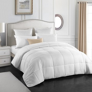 All Season Warm Lightweight Polyester Filling <b>Comforter</b> Bedding Ensemble With Detachable Dual Layer Design For Global Cross - Product Image 6