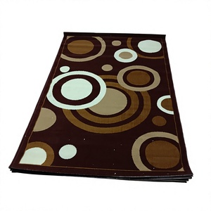 Fabricant de tapis turcs Adiva en Turquie - Tapis rectangulaire en polypropylène à poils plats, épaisseur moyenne, avec envers en jute - Product Image 1