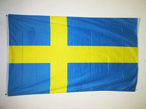 Bandera y Estandarte de Poliéster 100% Sueco de 3x5 Pies - Product Image 2