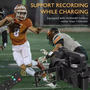 2026 YouTube Live 6K HD 64MP 60FPS Video Digital <b>Camera</b> WIFI Touch Screen 4.0" Support Output 1. 6K Ultra-high-definition Video - Product Image 3