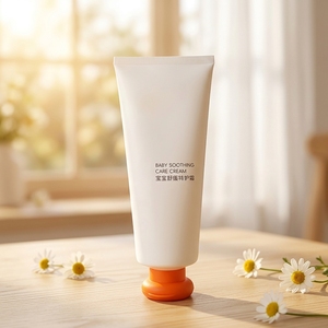 Envase de Plástico para Cuidado de la Piel D50mm, <span class=keywords><strong>Crema</strong></span> Calmante para Bebés, Botella Flexible - Product Image 1