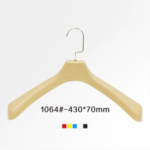 DD4999 Cintres antidérapants minces et durables à crochet Vestes d'extérieur Cintres écologiques Cintre organisateur de vêtements - Product Image 5