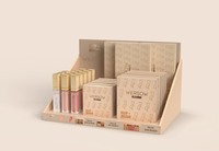 Présentoir de Comptoir en Carton Ondulé Ray Custom pour Cosmétiques, Présentoir de Comptoir à Niveaux, Boîte de Présentation en Carton Ondulé pour Comptoir