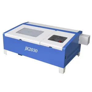 Co2 лазерный маркер 2030 3040 4060 мини небольшой лазерный гравировальный станок для кожи штамповочный станок для штамповки резины