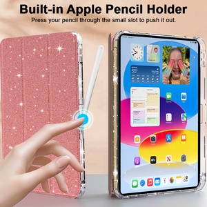 Custodia per Tablet Smart per <span class=keywords><strong>Apple</strong></span> <span class=keywords><strong>iPad</strong></span> di decima generazione 2022 magnetica trasparente <span class=keywords><strong>Cover</strong></span> posteriore per <span class=keywords><strong>ipad</strong></span> air 11 M2 M3 2024 2025 - Product Image 6