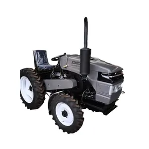 20HP 25HP 2WD 4WD Mini Type Single Cylinder Wheel Tractor Diesel Engine with Rotary Tiller Price for Sale