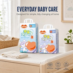 <span class=keywords><strong>Pañales</strong></span> Desechables para Bebé Unihope, Paquete Jumbo Suave y Absorbente, Proveedor de Marca Privada OEM ODM - Product Image 2