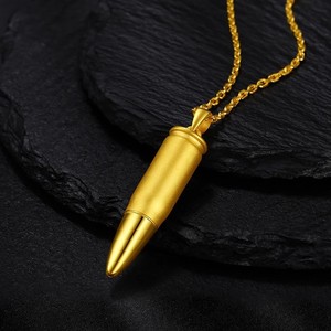 Exquisito Collar Dorado con Colgante, Estilo Dominante y con Personalidad <span class=keywords><strong>para</strong></span> Hombre, Regalo <span class=keywords><strong>para</strong></span> <span class=keywords><strong>Novio</strong></span> o Esposo - Product Image 3