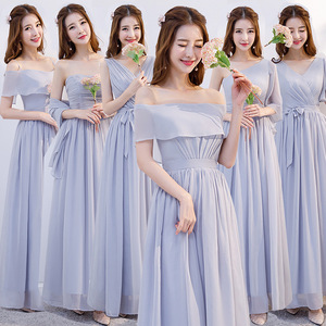 2025 nuevo <span class=keywords><strong>vestido</strong></span> de dama de honor de <span class=keywords><strong>boda</strong></span> largo elegante ajustado de alta calidad para <span class=keywords><strong>hermana</strong></span> - Product Image 1