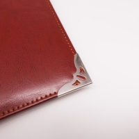 Porte-diplôme de luxe personnalisé en cuir PU, format A5 A4, pour diplôme de taekwondo, cadre de certificat, couverture de certificat, porte-diplôme