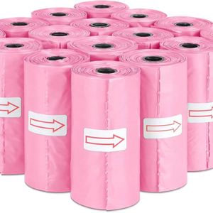 Environmentally Friendly Dog Poop Bags Biodegradable <b>Compostable</b> Pet Waste Disposal Cats Other Animals Made Cornstarch - Product Image 1