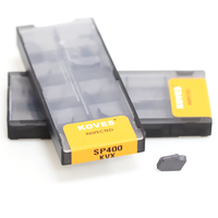 Outils de défonçage SP200/SP300/SP400/SP500/SP600 Inserts de rainurage en carbure CNC compatibles avec P/M/K