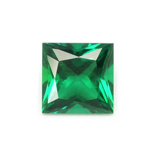 Esmeralda Cultivada en Laboratorio Goldleaf, Color Zambia, Corte Princesa Cuadrado, Esmeraldas Cultivadas en Laboratorio, Piedra Suelta para Joyería - Product Image 1