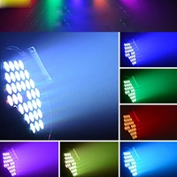 Projecteurs LED de scène RGB avec 7 modes, activés par le son, pour DJ, fêtes, concerts, mariages, clubs, KTV
