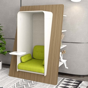 Canapé Pod Modulaire en Tissu Moderne OEM pour Espaces Publics, Bureaux, Hôtels et Appartements – Idéal pour la Détente - Product Image 3
