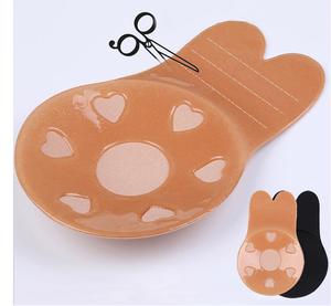 Sujetador de levantamiento de senos Adhesivo para mujer Sin tirantes Levantamiento de senos Cubiertas de pezones Sujetador de silicona sin espalda invisible pegajoso - Product Image 5