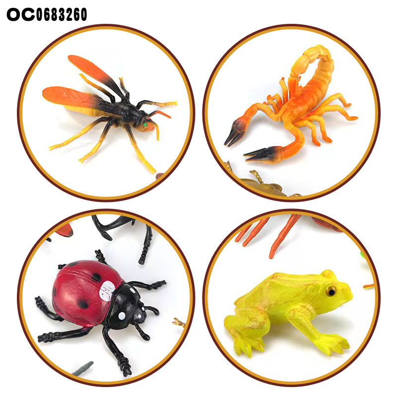 AENIMELY Große Fliegenfigur - Realistisches Insektenmodell Für Kinder & Unterricht