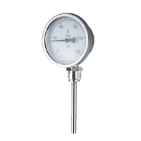 Termometer Digital Bimetal Industri dengan Pengukur Suhu Ganda untuk Air dan Oli Hidrolik, Mendukung OEM & ODM, Harga Terbaik