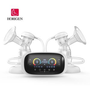 Vevor-pompe <span class=keywords><strong>à</strong></span> lait électrique Double avec écran LCD, bouton tactile, accessoire pour <span class=keywords><strong>extracteur</strong></span> <span class=keywords><strong>de</strong></span> lait avec port USB sans BPA - Product Image 1