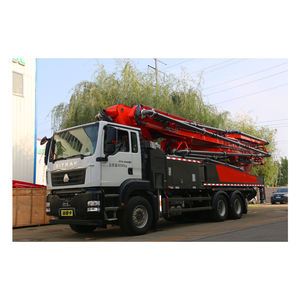 شاحنة شنت شاحنة ضخ ذراع الخرسانة شنت ازدهار مضخة التجارة 52m ازدهار مضخة شاحنة - Product Image 2