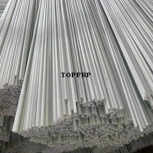 FRP Fibre Glass Pole Arch Greenhouse Fiberglass <b>Rod</b> - Product Image 1