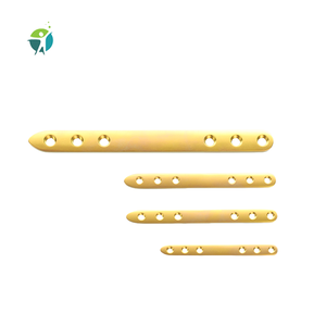 Prijsvriendelijke Chirurgische Titanium Veterinaire Orthopedische Trauma Implantaten <span class=keywords><strong>T</strong></span> Type Rechte Borgplaat - Product Image 1