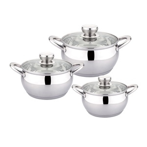 Ausroland, <span class=keywords><strong>jiangmen</strong></span>, logo personnalisé, antiadhésif, poêle à soupe, ensemble de casseroles isolées antiadhésives, ustensiles de cuisine - Product Image 1