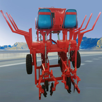 Planteuse de manioc à haute efficacité entraînée par un tracteur, machine de semis automatique pour la plantation du manioc, planteuse agricole de manioc