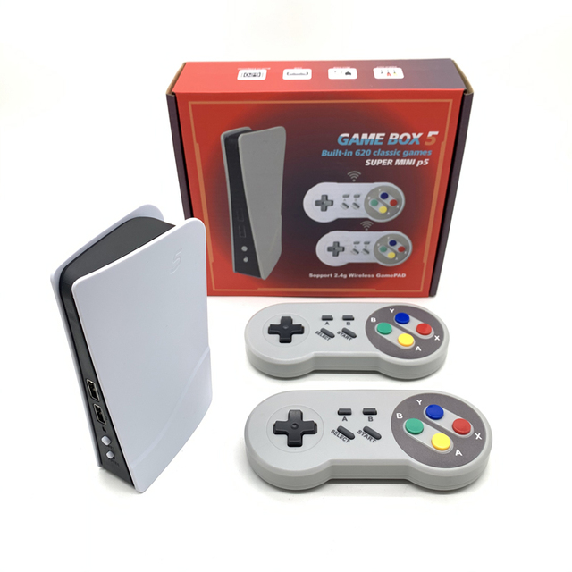 Hot Sales P5-620 2.4GHz Wireless TV Game Console 620 Built-In Games 4GB Memory EU/US Plug HD Family Party