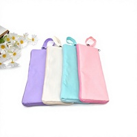 Housse de protection portable pour parapluie, pochette de rangement pour petits accessoires, en chenille, pour le nettoyage des parapluies, production usine