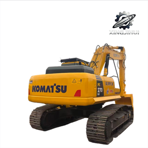 Excavatrice Komatsu PC270 de 27 tonnes, d'occasion, de marque japonaise, moteur Cummins, grande excavatrice sur chenilles, provenance Japon. - Product Image 1