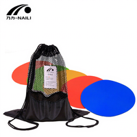 Disques de marquage plats en PVC pour l'entraînement au football, obstacles, tapis de sol à anneau ouvert pour le football, le basketball, le volley-ball