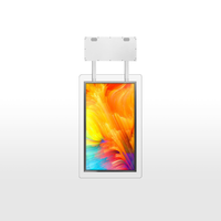 Affichage numérique LCD double face transparent 4K tactile en option, haute luminosité, pour vitrine de magasin, ascenseur, à prix abordable