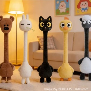 Peluche de Juguete con Colgante de Cuello Largo, Diseño Lindo y Divertido, Relleno de Poliéster y Algodón PP, Regalo de Cumpleaños, Muñeco Decorativo de 31cm-50cm, para Mayores de 14 Años - Product Image 3