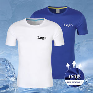 เสื้อยืดกีฬาแบบแห้งเร็ว ซับลิเมชั่น ผ้าโพลีเอสเตอร์ 100% เสื้อยืดขายส่ง เสื้อยืดเรียบสำหรับวิ่ง เสื้อยืดแห้งเร็วสำหรับผู้ชาย - Product Image 2