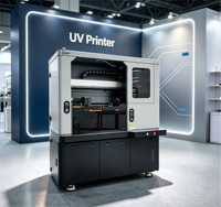 Imprimante UV rotative haute performance, têtes d'impression Epson, fonctionnement continu 24h/24, économie d'encre pour les produits cylindriques (gobelets, cosmétiques)