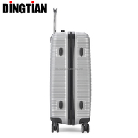 Ensemble de 4 valises rigides en ABS, légères, personnalisables, pour voyage, vente en gros Chine, usine de bagages