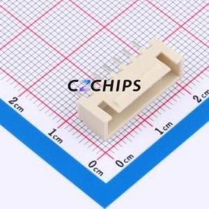 WAFER-HA2.54-7PZZ-Y62 Wire-to-Board Pin Header Through hole Component (THT),P=2.5mm Connector 1x7P 2.5mm Through Hole XHB - Product Image 1