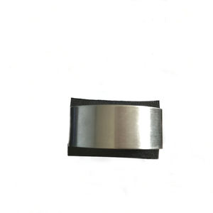 Deurwigstopper Driehoekige tochtstopper Deurstopper met roestvrijstalen handgreep Zware rubberen deurwig - Product Image 5