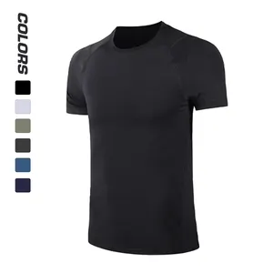 Shirt Quick Dry Gym Compression Mens Sport T-Shirts Active Fitness Muscle Workout T Shirt