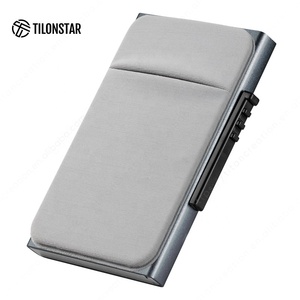 กระเป๋าสตางค์แบบป๊อปอัพอลูมิเนียม TILONSTAR TWM107c ป้องกัน RFID สำหรับใส่บัตรประชาชนและบัตรเครดิตสำหรับผู้ชาย ขายส่งและรับผลิตตามสั่ง - Product Image 1