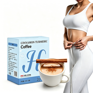 <span class=keywords><strong>Café</strong></span> Noir Instantané <span class=keywords><strong>Soluble</strong></span> à la Cannelle et au Curcuma, Arôme Riche, Torréfaction Intense, Infusion Pure, Compagnon de Fitness, Boost d'Énergie Matinal - Product Image 1