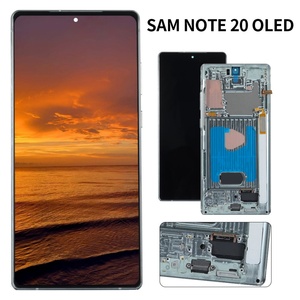 Accessoires électroniques OEM en gros pour Samsung Note 20 OLED 5G : Écran LCD avec châssis, écran tactile standard - Product Image 3
