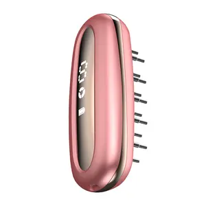 Home Electric Laser Hair Growth Comb Anti Hair Loss Massage Therapy Infrared Red Light Vibration Hair Massage Brush