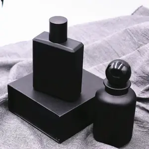 Vente en gros Vaporisateur vide en verre Bouteille de parfum de luxe Forme de parfum 50ml 30ml petite bouteille de parfum